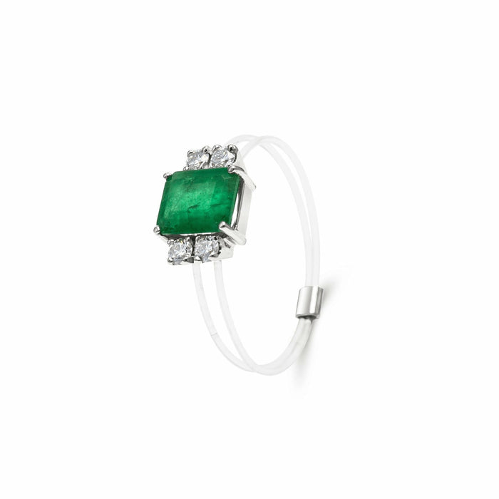 4D Invisible Emerald-Ring-cocobycaroline.myshopify.com-Cocobycaroline